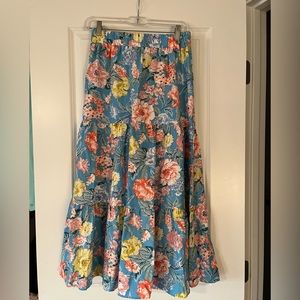 LOFT maxi/midi skirt small